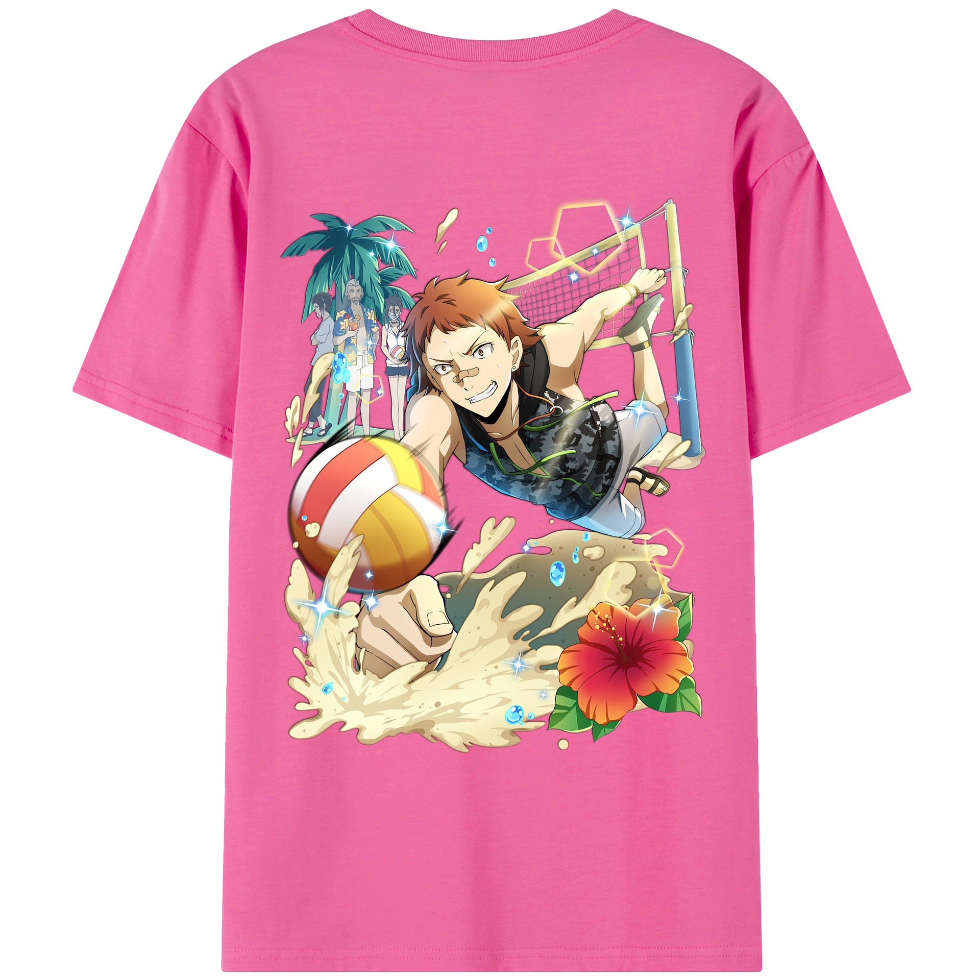 （画像用） 文豪ストレイドッグス Bungo Stray Dogs レディース半袖Tシャツ(バックプリント)